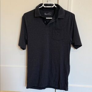 Under Armour Grey/Navy Polo Shirt